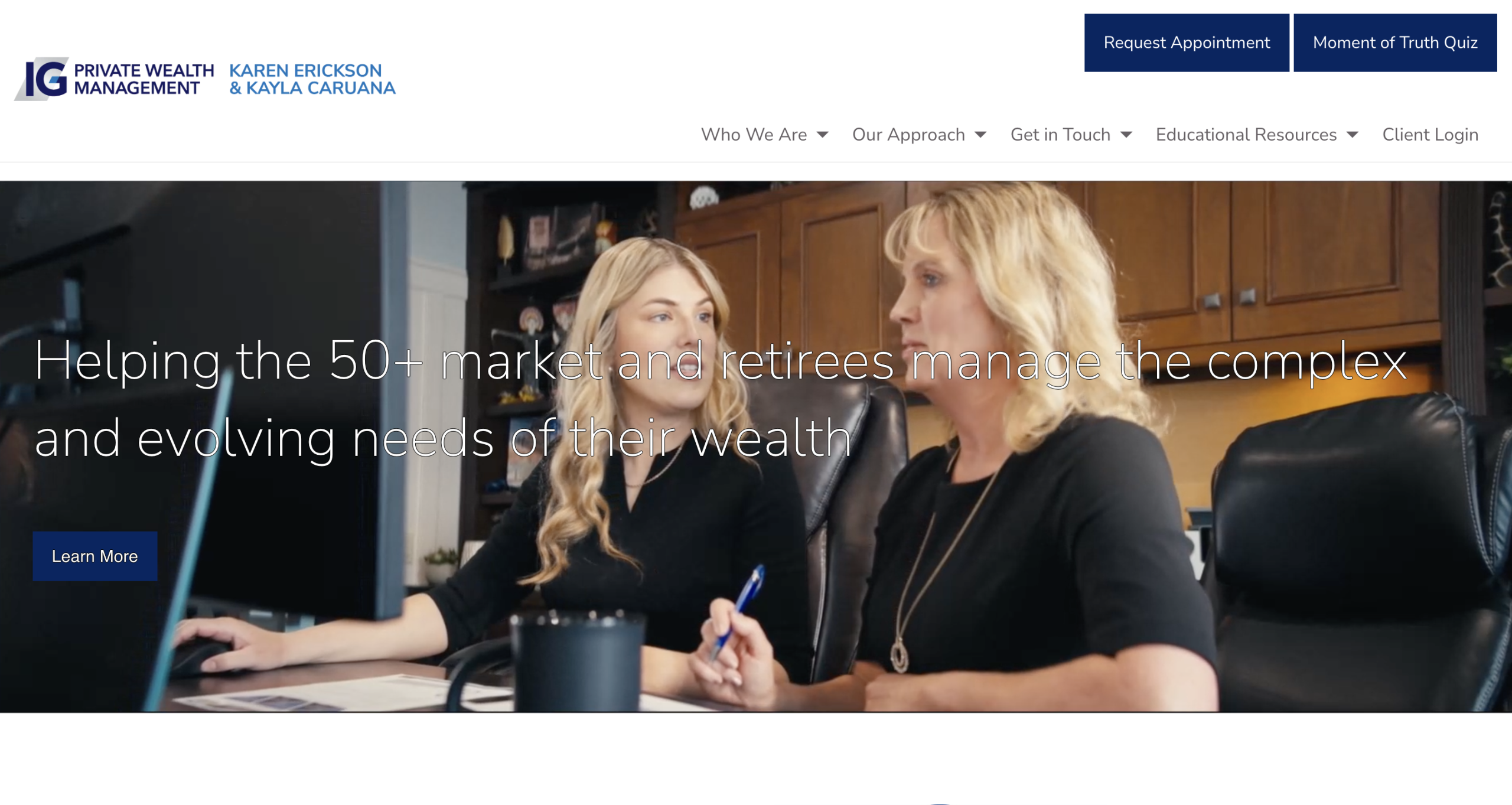 Karen Erickson and Kayla Caruana  - Fee-only Financial Planner in Kelowna
